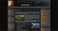 Desktop Screenshot of gritengine.com